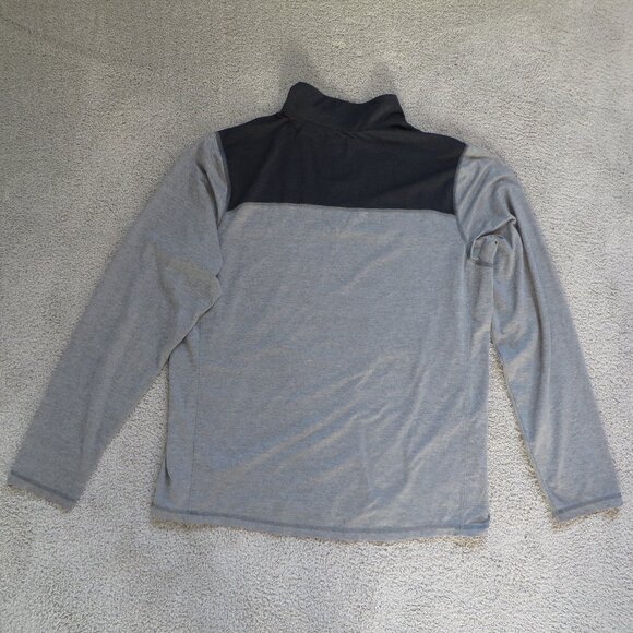 Columbia mens omni wick light jacket size M gray long sleeve 1/4 zip - Picture 4 of 10